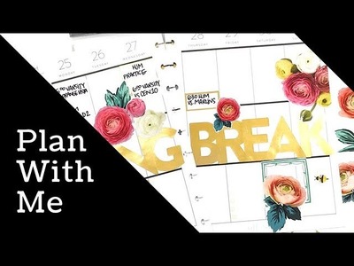 Plan With Me: March 25-31, 2019 [Create 356 The Happy Planner® Sticker and Stamps How To]