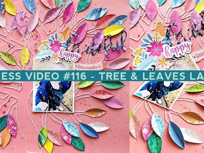 Process Video #116 - How to Make a Tree & Leaves Layout