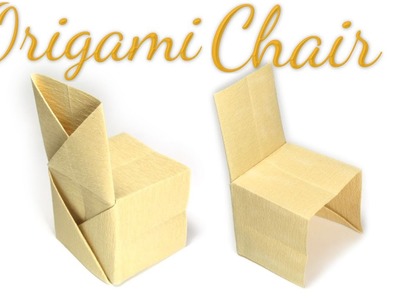 Regular Origami Chair Tutorial (Hyo Ahn)