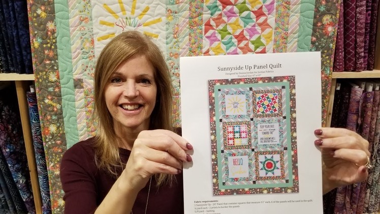 SEW EASY! Free Pattern Panel Project :)