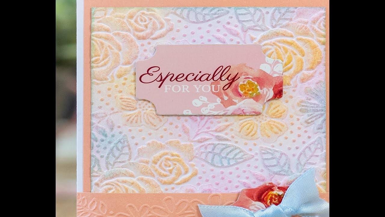 Subscription Box 9 - Techniques with the 3D Embossing Folder