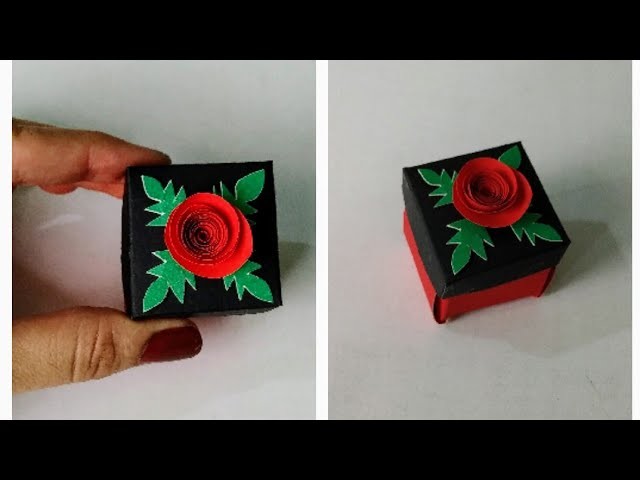 Tiny explosion box tutorial. mini and cute explosion box