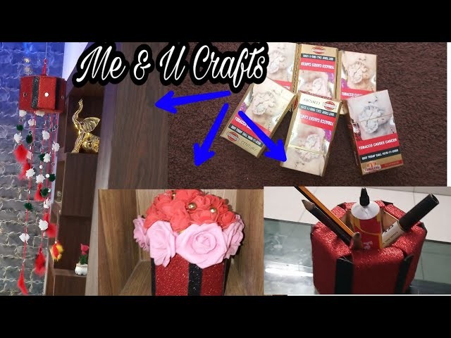 3 DRY CRAFT IDEAS !! Easy Decor From Cigarette Packets