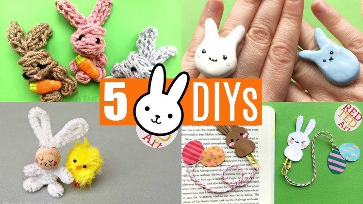 5 More Bunny Craft Ideas - Easy Rabbit DIY Projects to make!