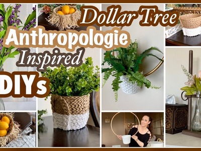 Anthropologie Inspired ~ Dollar Tree DIYS ~