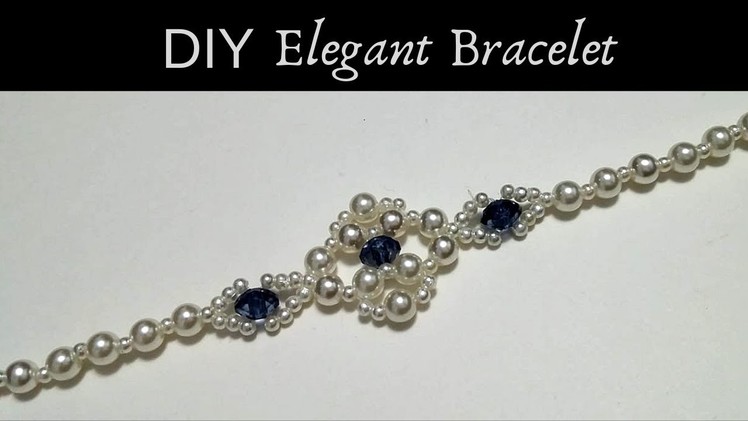 Diy Beaded bracelet. Easy beading tutorial