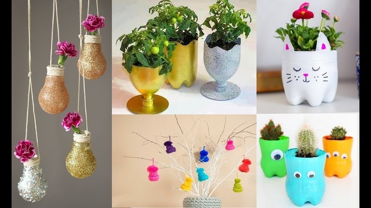 DIY Best out of waste - Waste material craft ideas.CRAZY CRAFT IDEAS  Surprising Crafts Ideas