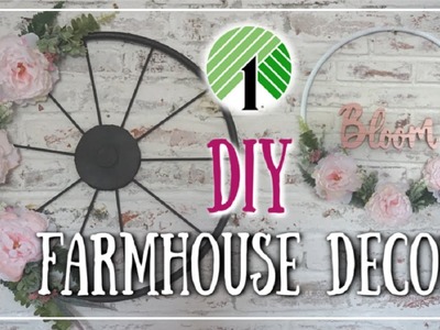 DIY Dollar Tree Spring Farmhouse Decor Ideas | Momma From Scratch