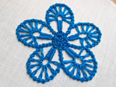 Fancy Flower Embroidery (Hand Embroidery Work)