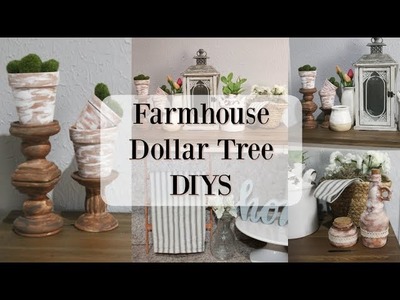 FARMHOUSE DOLLAR TREE DIYS 2019