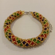 Handmade Royal Golden Bracelet