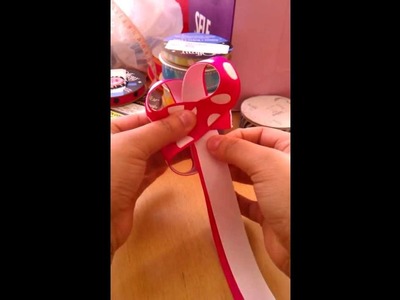 How to make a stacked bow 2 (boutique loop bow)