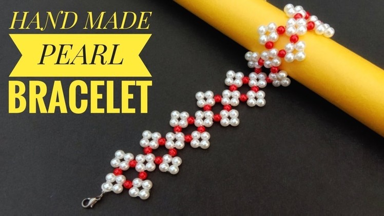 How to Make. Bracelet. Simple and Beautiful. Beaded Bracelet. Useful & Easy