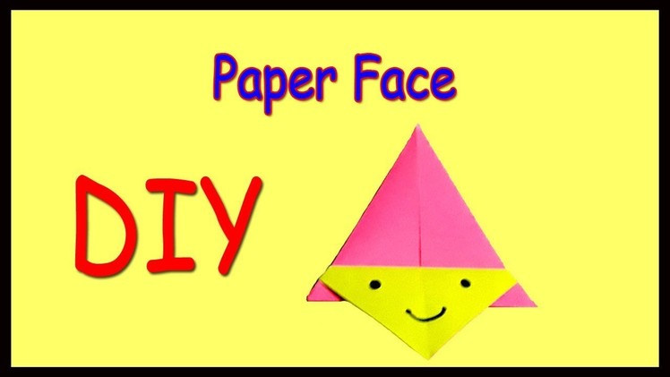 How to Make Paper Face | Easy DIY Paper Design | Why Crafts