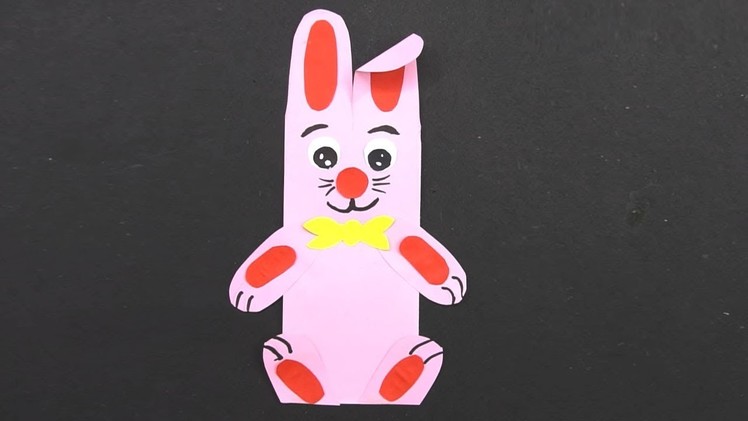 Paper Bunny Craft | Easy Easter Crafts for Kids | Easy DIY CRAFT