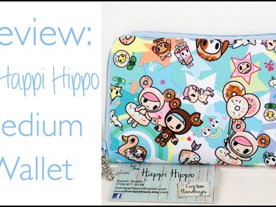 Review: The Happi Hippo Custom Medium Wallet in tokiSweet!