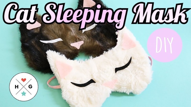 The Best Sleeping Masks are of Cats| HG Craft | HelloGiggles