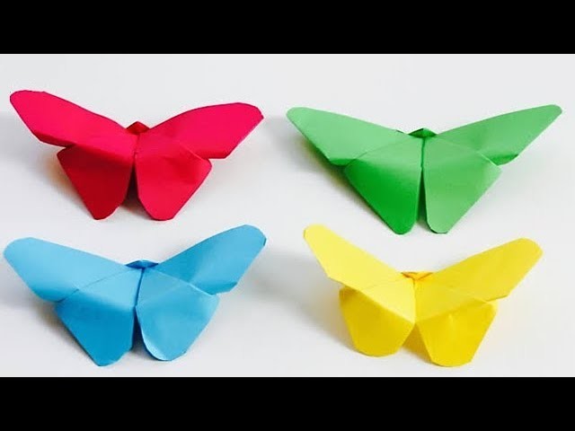 Very Cute Paper Butterflies \Easy Origami Butterflies\Paper Craft