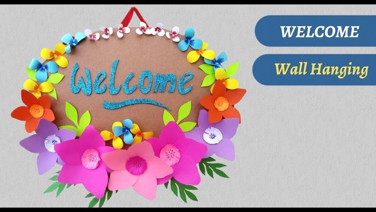 Welcome Wall Hanging | Welcome Sign Door Hanging | Hanging Craft