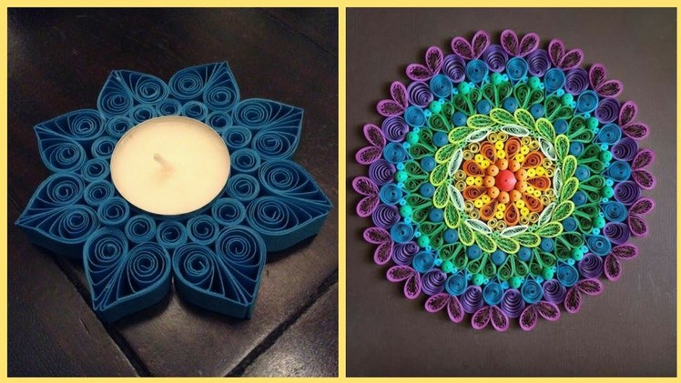 Amazing Quilling Art & Craft Ideas || Paper Flowers || Diy Quilling Flowers