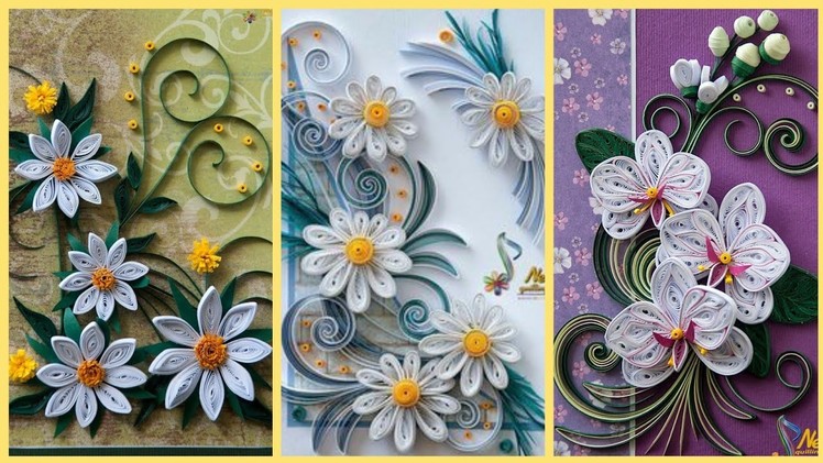 Amazing Quilling Paper Flower Ideas || Paper Flower || Qyilling Art & Craft
