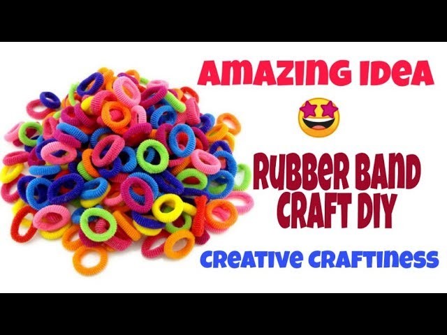 Amazing Rubber Band Craft Idea | Best out of waste Craft Idea | Beautiful Wall Decor DIY