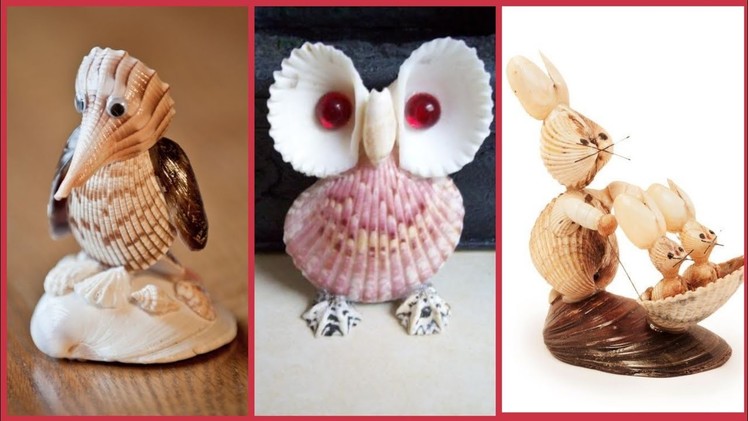 Beautiful fantastic seashell craft ideas