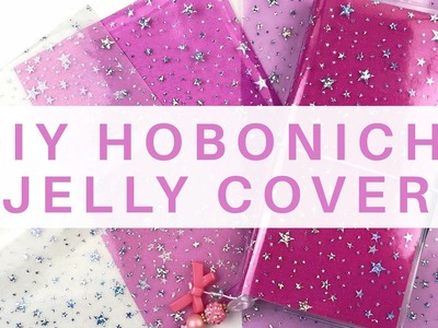 DIY Hobonichi Weeks Jelly Cover. Craft With Me