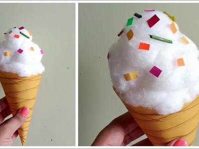DIY ice cream | Paper work.Ice cream craft | KIDS CRAFT |