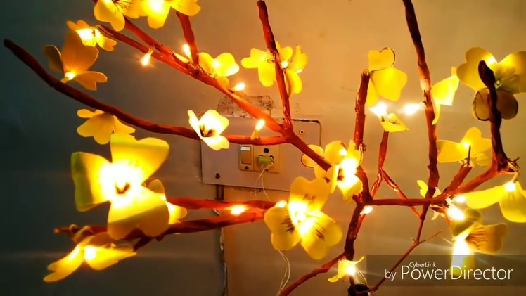 DIY Lighting Tree| Waste Materials Craft| Easy Craft| Art and Craft| Recycled Craft| DIY Home Decor