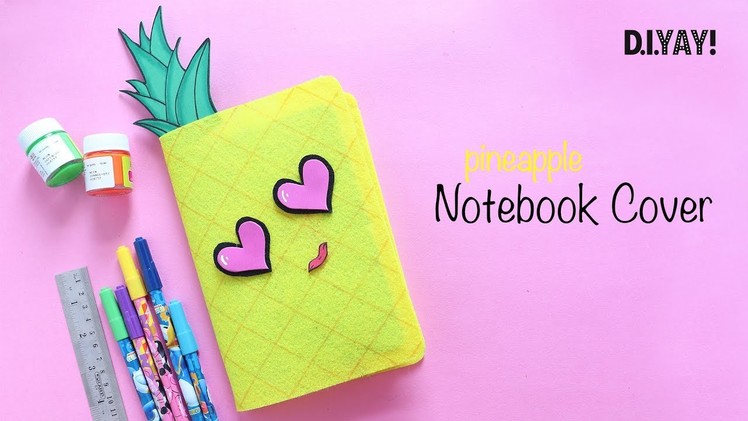 DIY Notebook Cover For Back To School | Summer Crafts | Craft Ideas