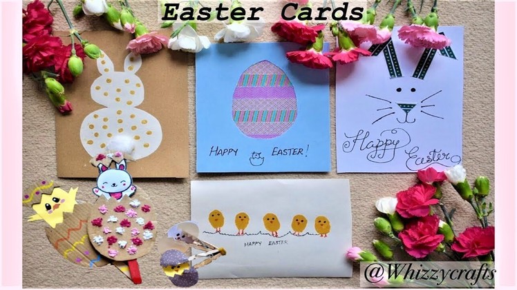 Easter Cards. Pop Up Cards. Paper Craft. Kids Craft