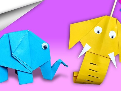 Elephant Paper Craft ???? | DIY crafts | How to make minute crafts for kids | easy origami