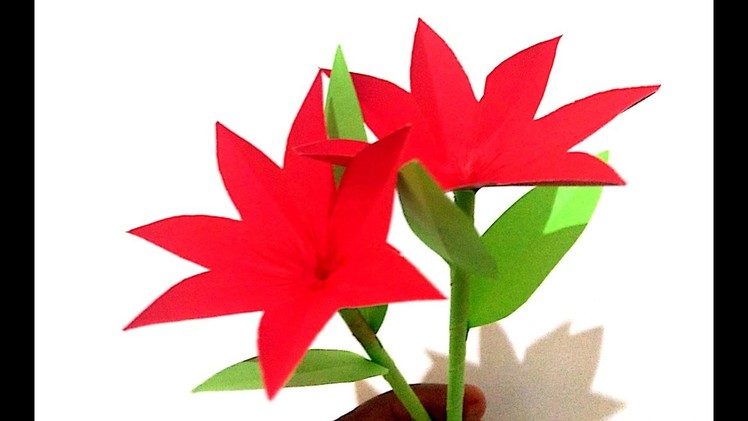 New easy paper craft ideas.kagaj se phool kaise banaye 4.how to make paper flower easily