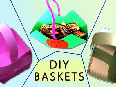Paper Basket Ideas | DIY - Paper Craft