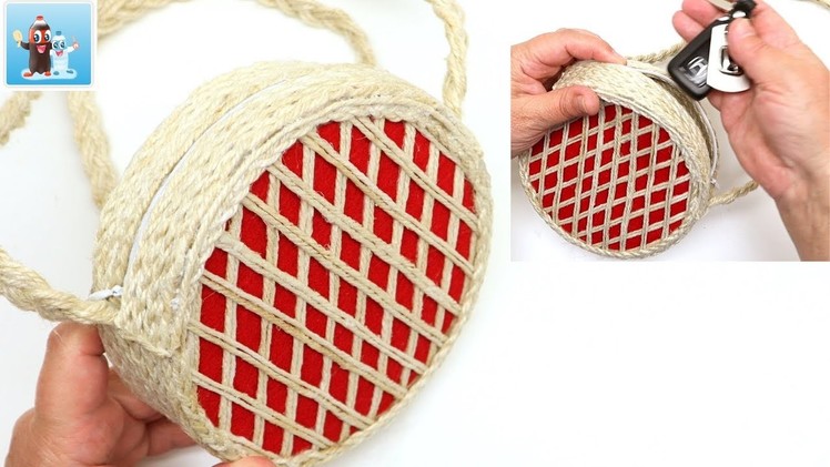 Smart Ideas How to Make Jute Bag Art and Craft