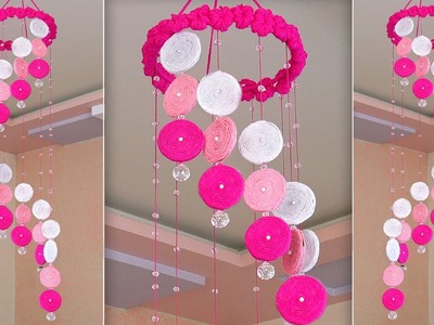 WOW !!! Beautiful DIY Wind Chime || Wall Hanging Craft Idea !!!