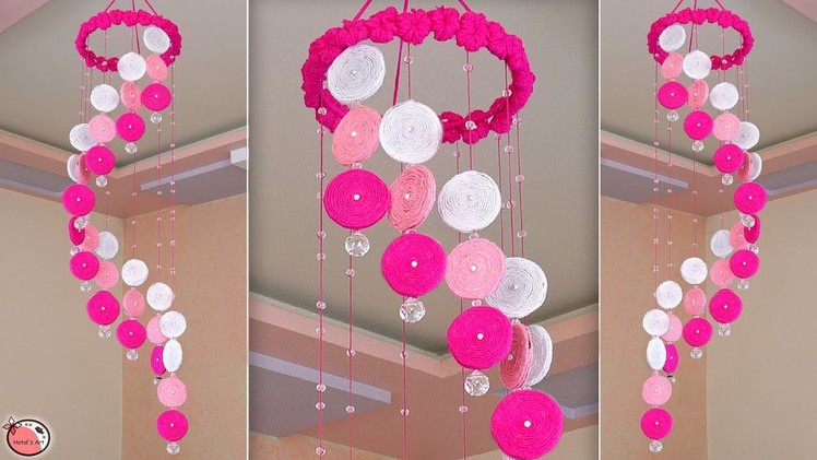 WOW !!! Beautiful DIY Wind Chime || Wall Hanging Craft Idea !!!