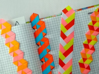4 DIY Braided Paper Bookmarks ideas – Tutorial for Book and Cat Lovers