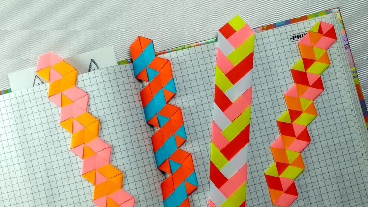4 DIY Braided Paper Bookmarks ideas – Tutorial for Book and Cat Lovers