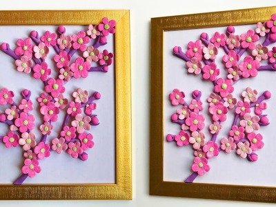 DIY Cherry Blossom Home Decor | Seasonal Wall Decoration Ideas at Home | #041 |