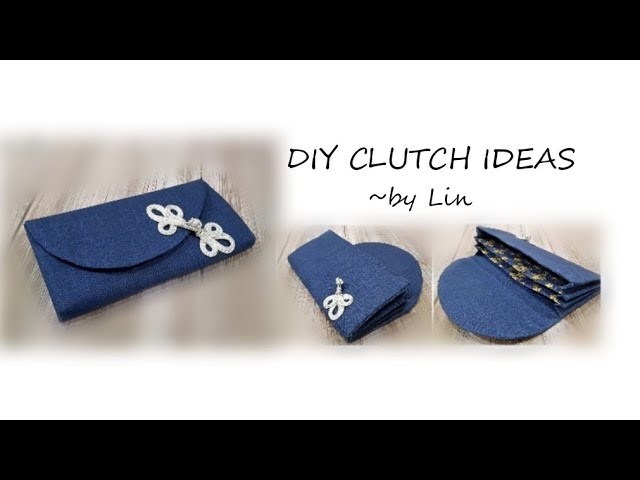 DIY CLUTCH WALLET IDEAS~useful daily sewing #HandyMum