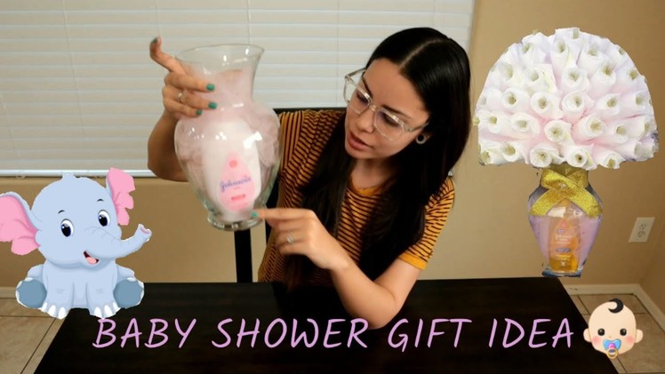 DIY DIAPER BOUQUET| BABY SHOWER GIFT IDEA | LUZ VEGA