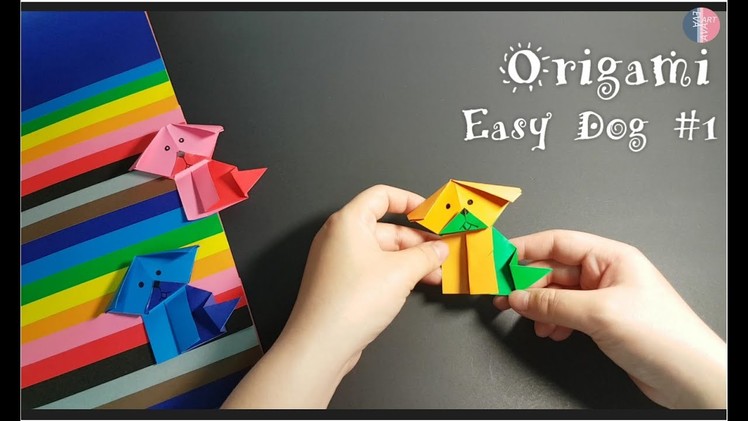 DIY Easy Origami Dog #1 | Easy Origami | Origami For Kids