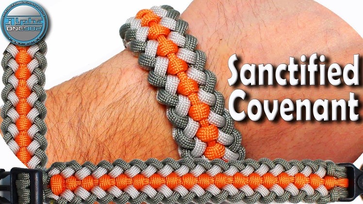 DIY Paracord Bracelet Sanctified Covenant World of Paracord How to make Paracord Bracelet Sanctified