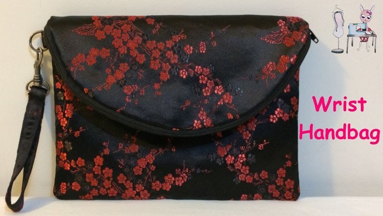 #DIY Wristlet  bag |  Clutch  | Evening Bag | Tutorial