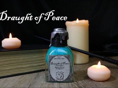 Draught of Peace : DIY Potion Bottle : Potion Prop : Harry Potter Inspired