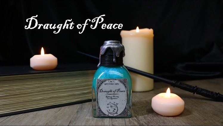 Draught of Peace : DIY Potion Bottle : Potion Prop : Harry Potter Inspired