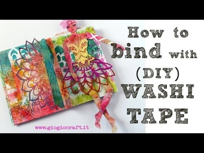 How to bind with DIY Washi Tape