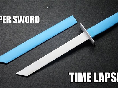 How to make a Paper Sword PART 6 | Easy Origami Tutorial | DIY Ninja Sword TIME LAPSE